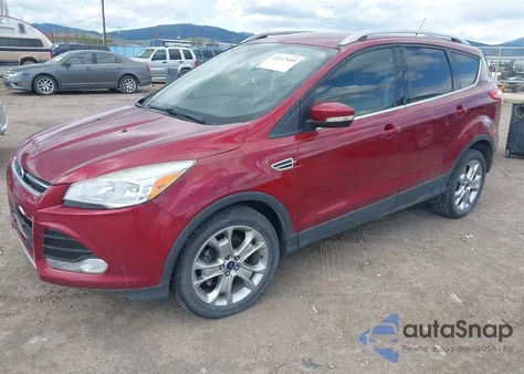 2014 Ford Escape Titanium from USA, damaged, VIN 1FMCU0JXXEUB09025